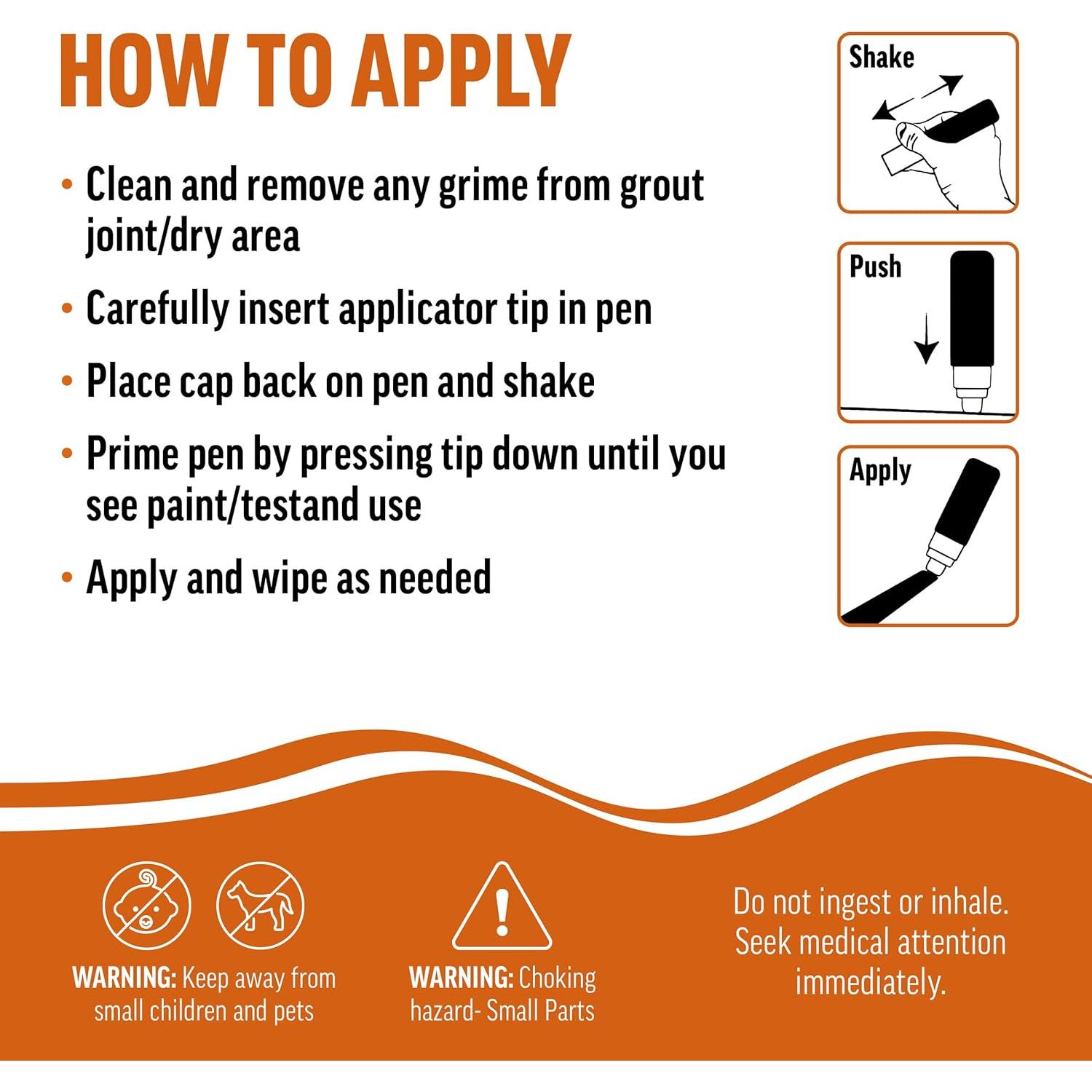 Lápiz de Lechada Groutastic Beige Claro - Restaura y Sella