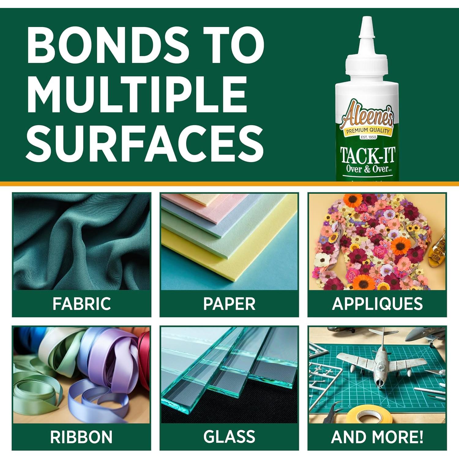 Pegamento Líquido Aleene's Tack-It 118 ml, Adhesivo Reposicionable