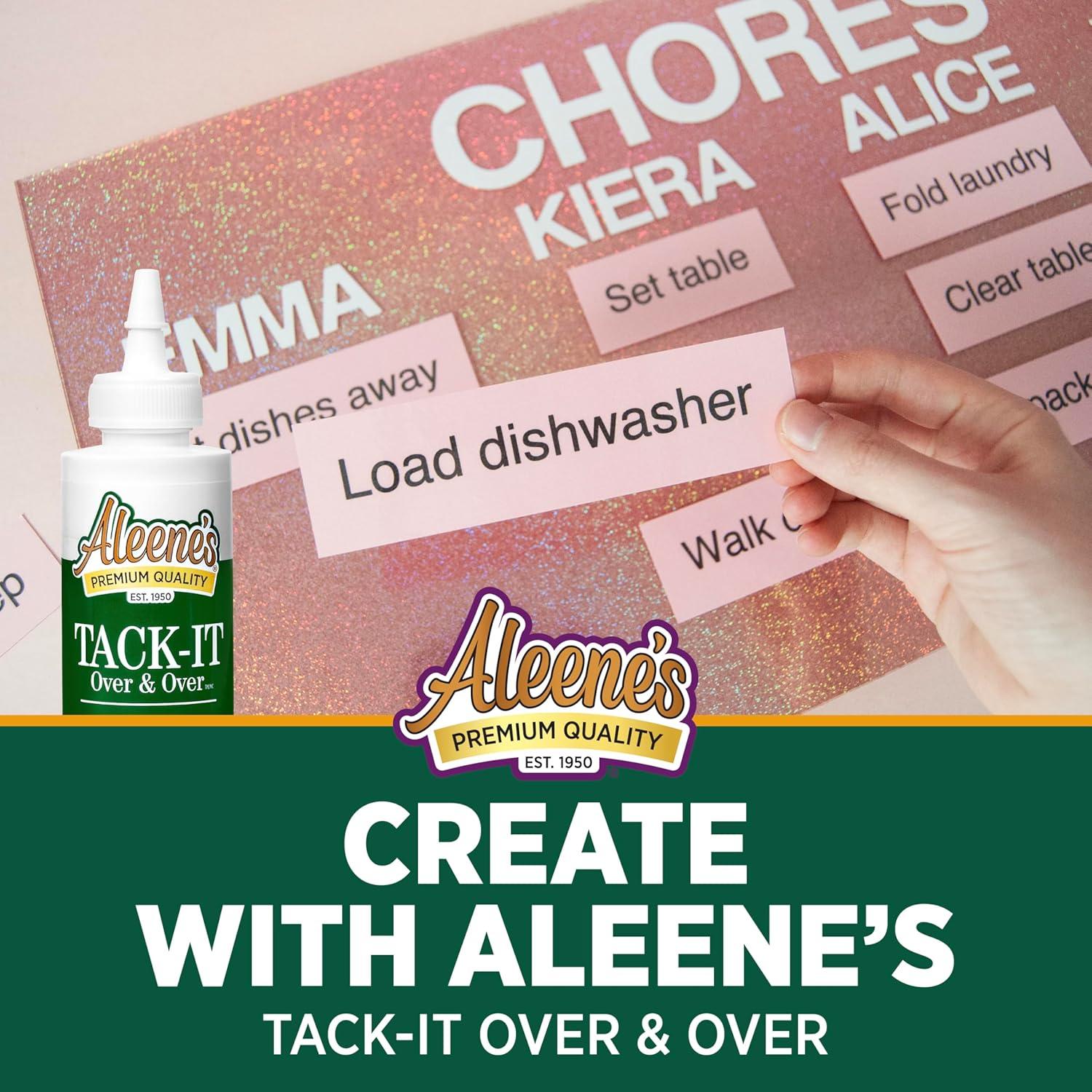 Pegamento Líquido Aleene's Tack-It 118 ml, Adhesivo Reposicionable