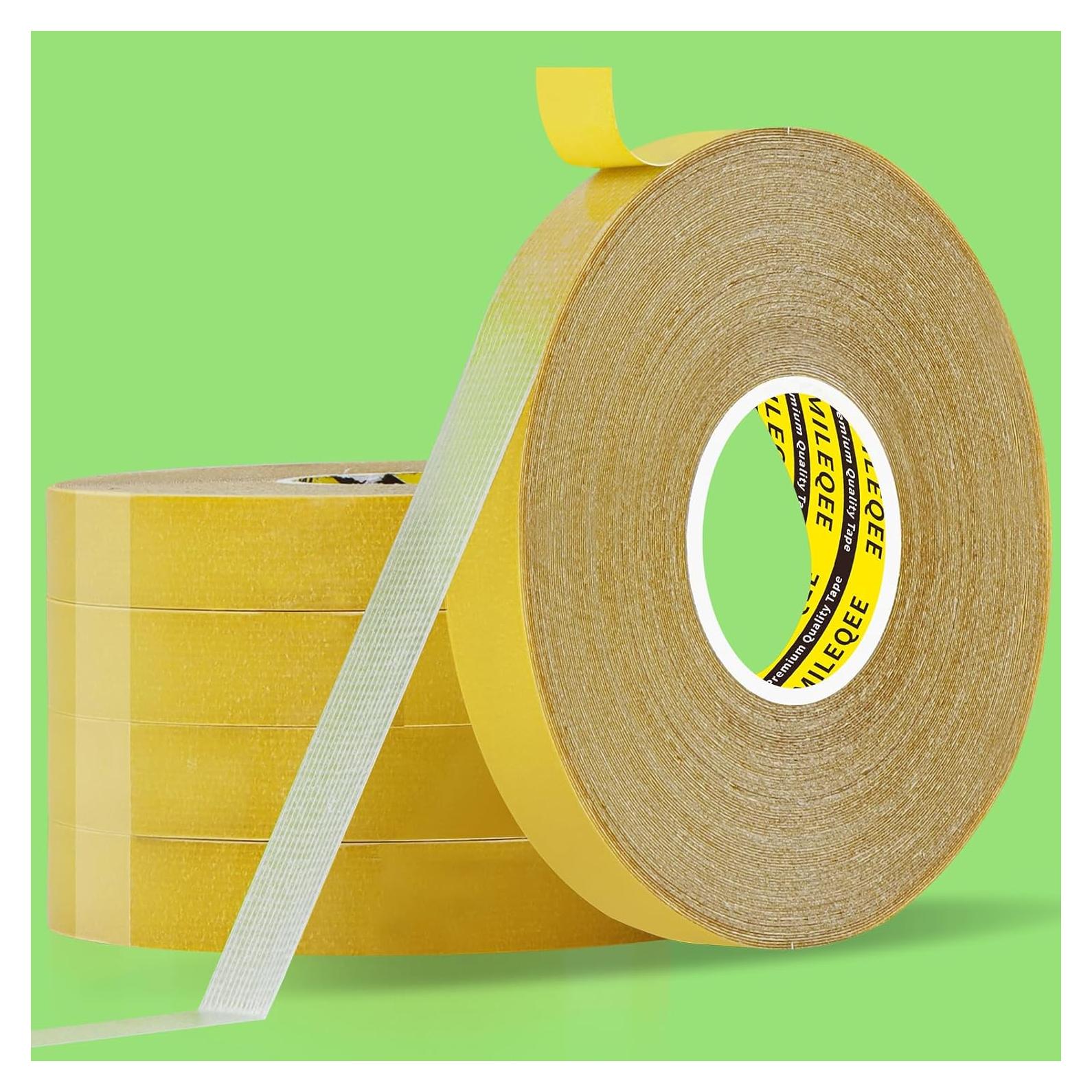 Cinta Doble Cara Alta Resistencia MILEQEE 5 Paquetes 20.1m