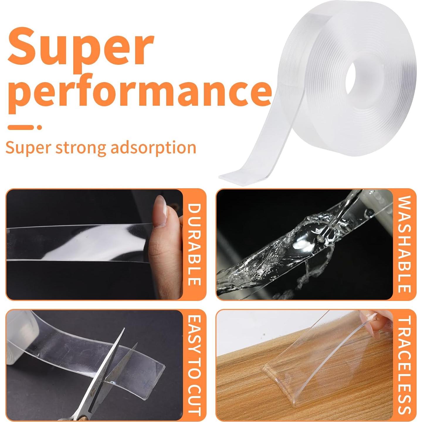 Cinta Doble Cara Nano TONGKAE 5m x 3cm Alta Resistencia