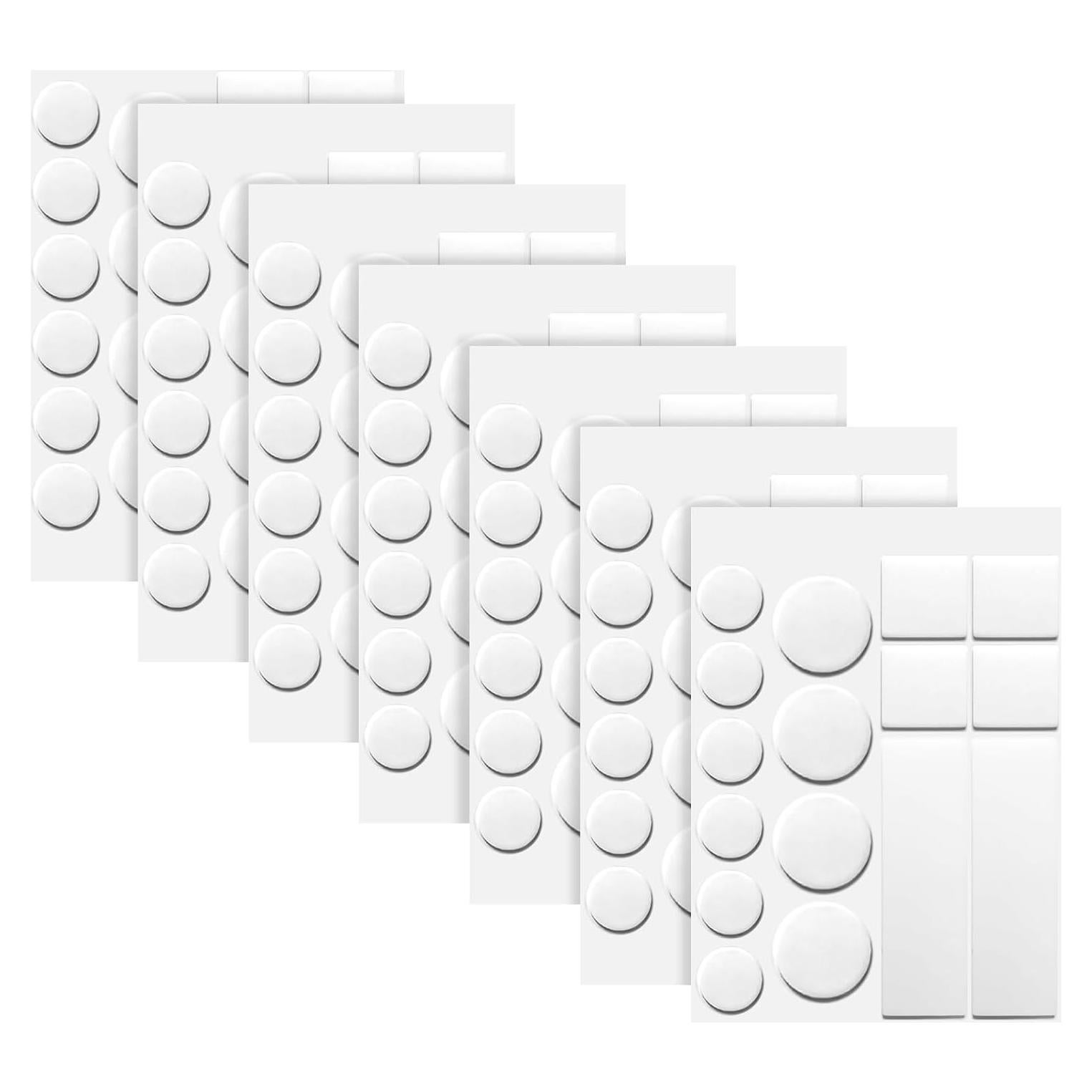 Cinta Doble Cara Adhesiva 112 Piezas Widisiker - Puntos y Tiras