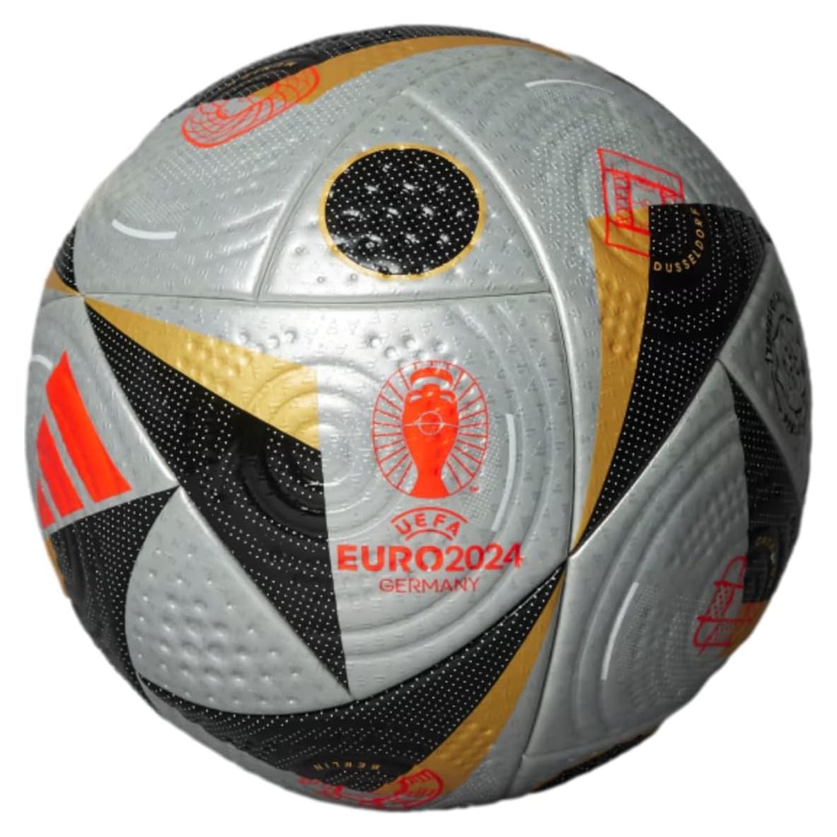 Balón de Fútbol Adidas Euro 24 Finals Pro - Sin Costuras, FIFA Quality Pro