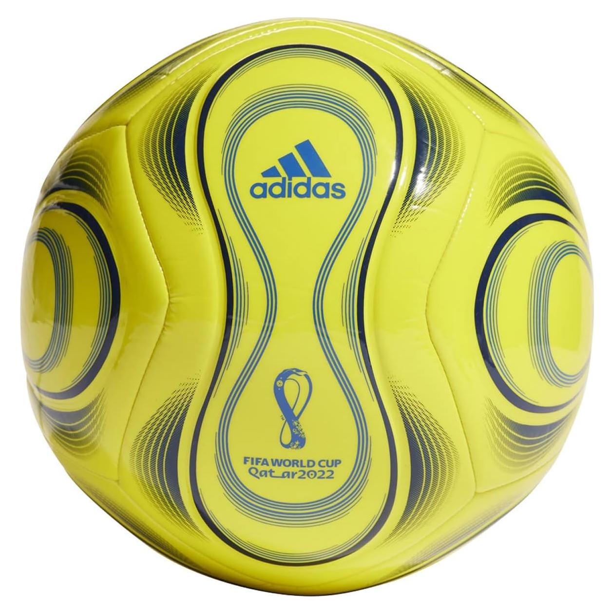 Balón de Fútbol adidas Club Tamaño 5 - Amarillo/Azul