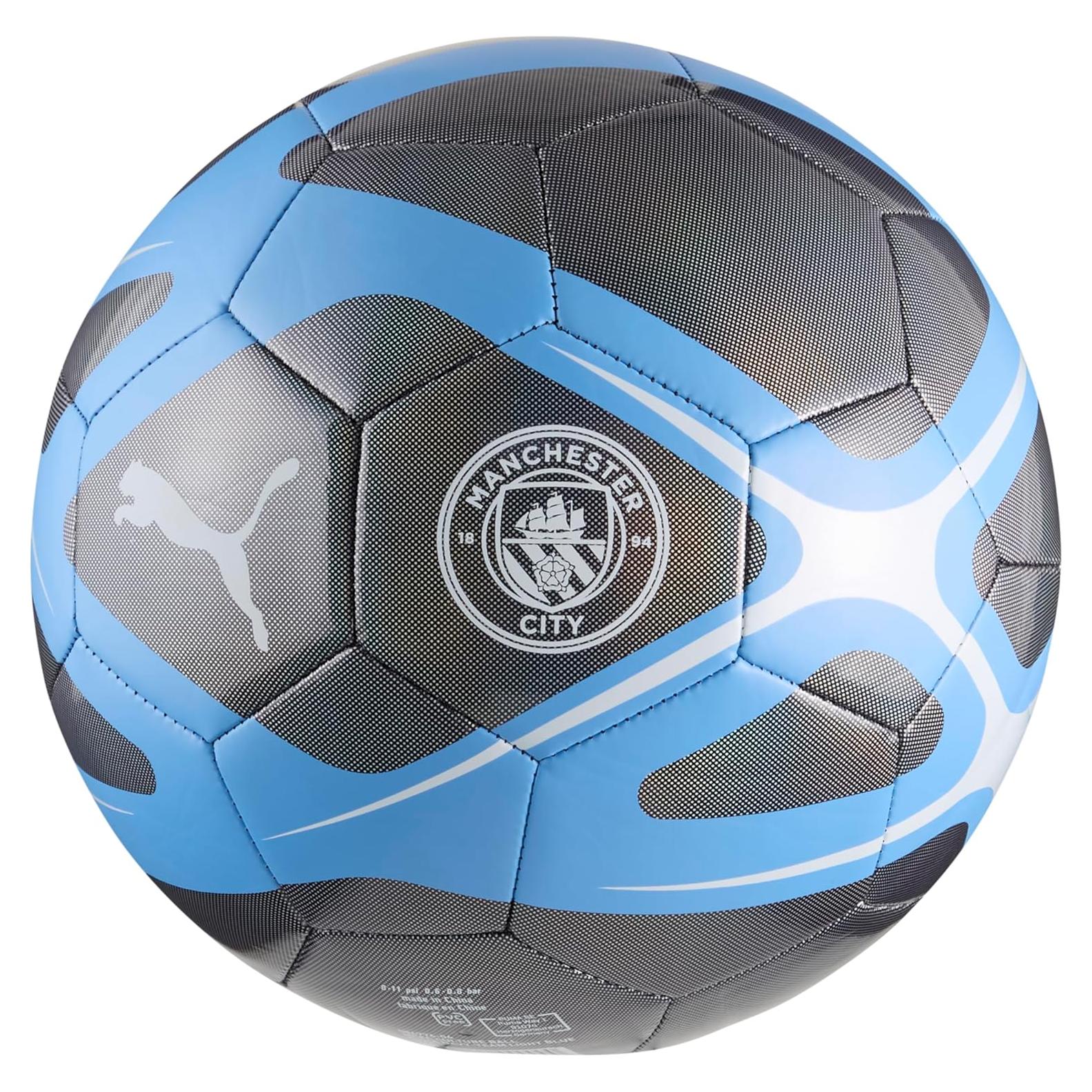 Balón de Fútbol PUMA Manchester City Tamaño 5 Azul Marino