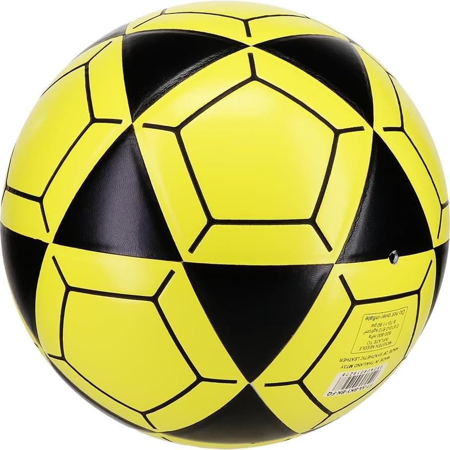 Balón de Fútbol Mikasa Goal Master Tamaño 5 Negro/Amarillo