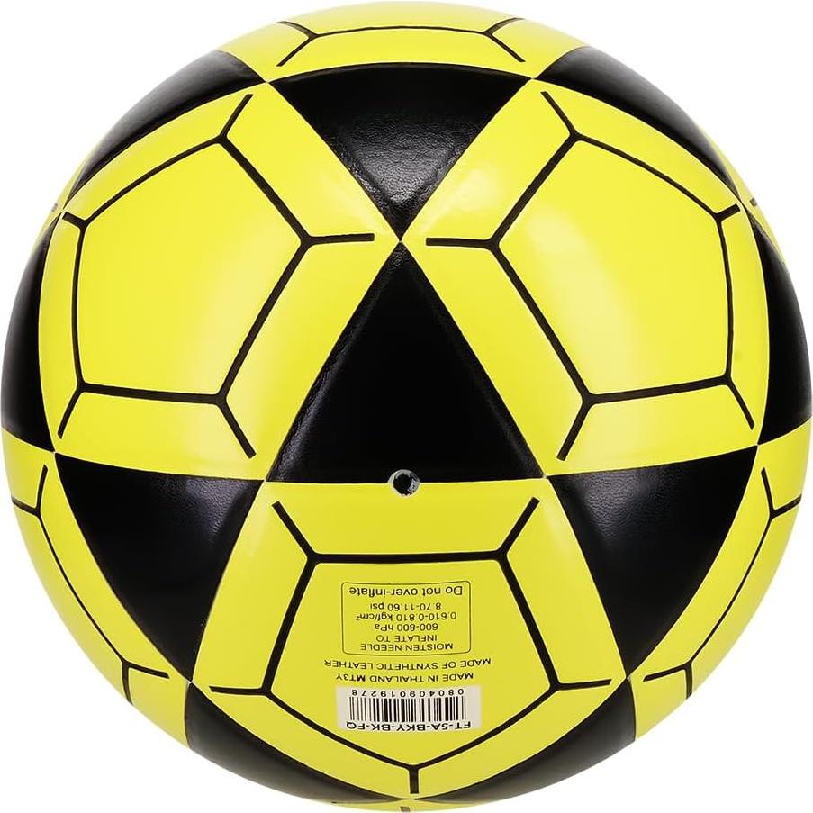 Balón de Fútbol Mikasa Goal Master Tamaño 5 Negro/Amarillo