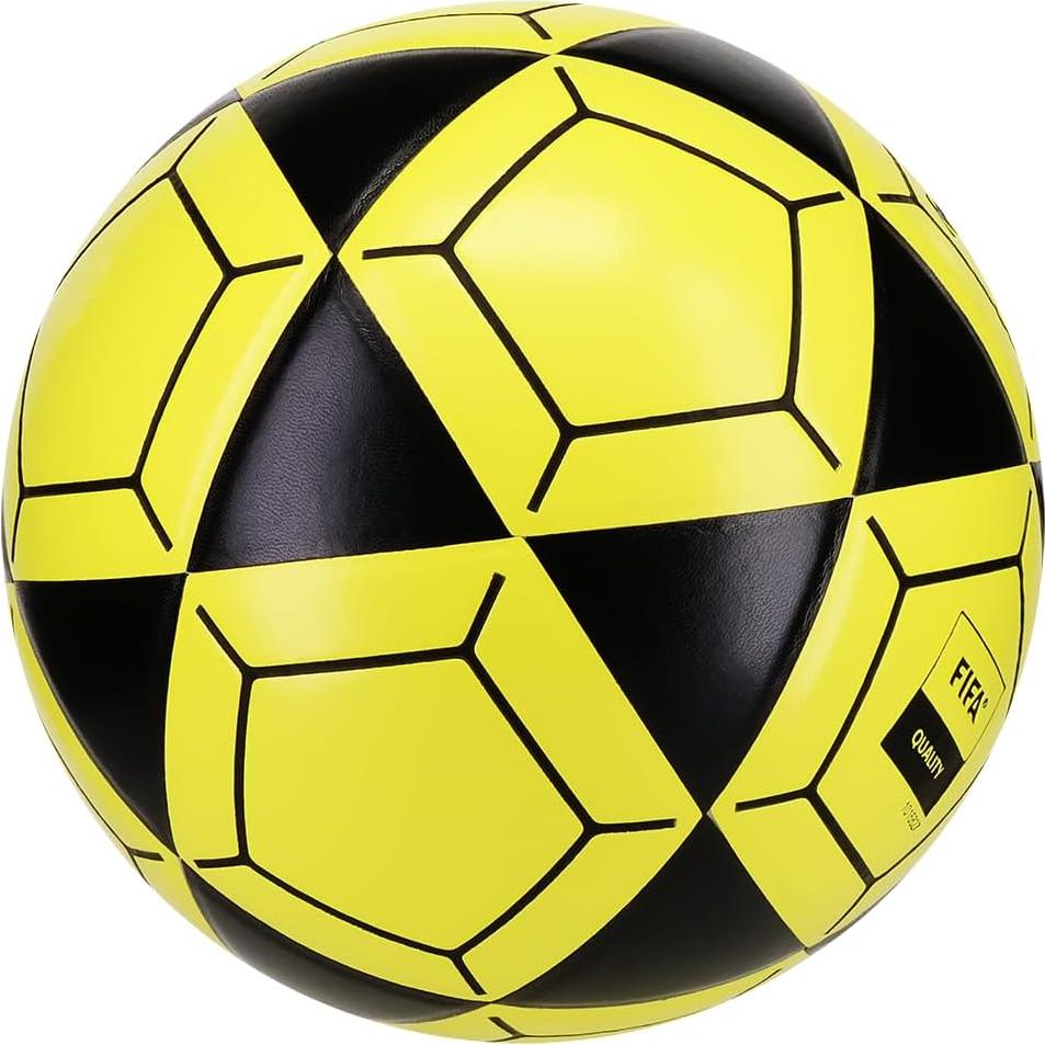 Balón de Fútbol Mikasa Goal Master Tamaño 5 Negro/Amarillo
