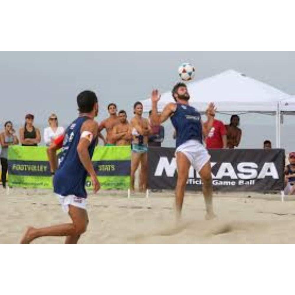 Balón de Fútbol Mikasa FT5 Goal Master Tamaño 5 Naranja-Azul