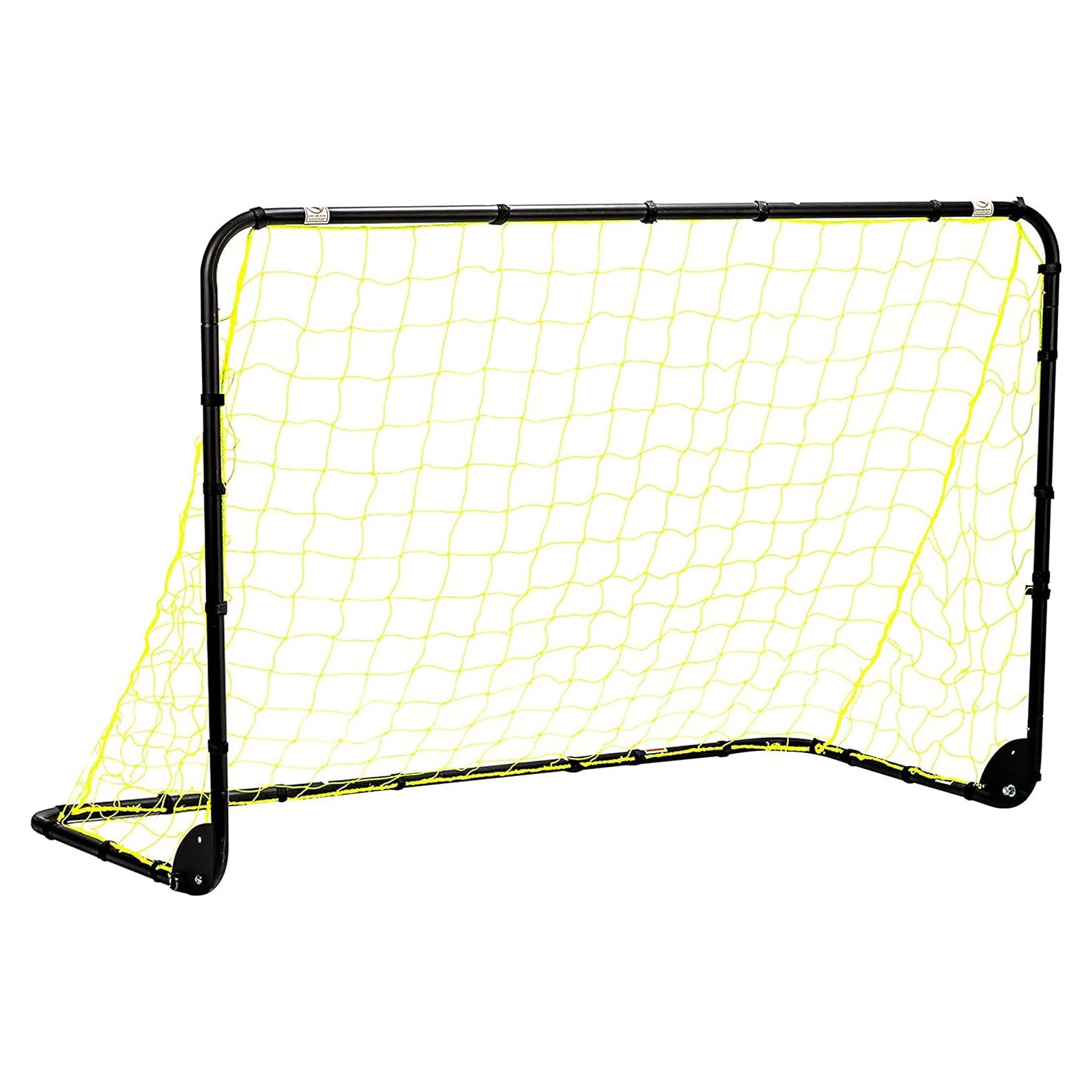 Gol de Fútbol Plegable Franklin Sports 6' x 4' Acero Negro
