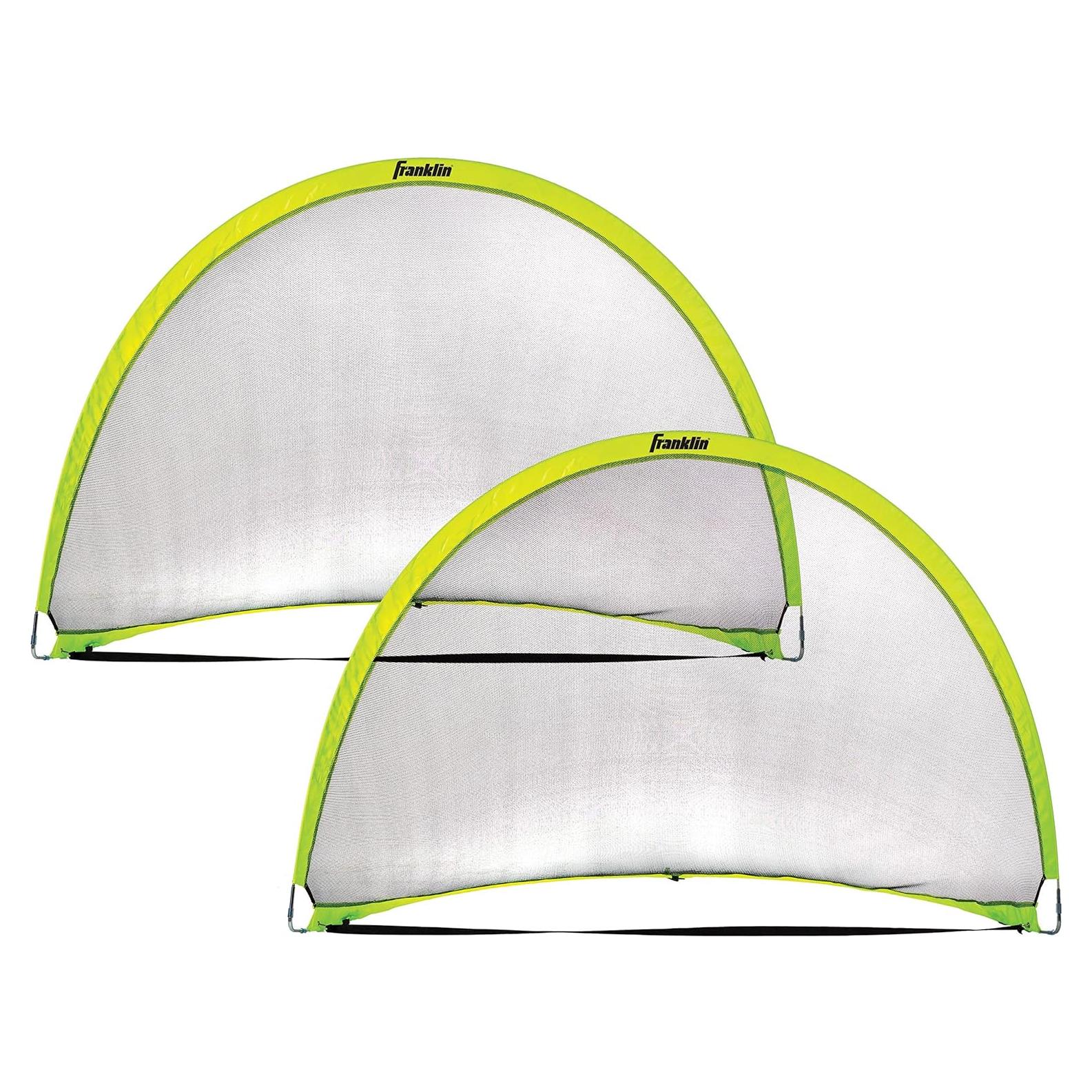 Goles de Fútbol Pop-Up Franklin Sports 6' x 4' - 2 Piezas