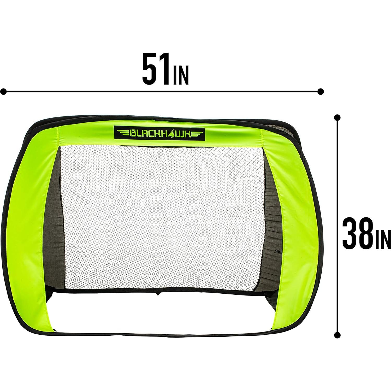 Portería de Fútbol Pop Up Franklin Sports Blackhawk 130x97cm