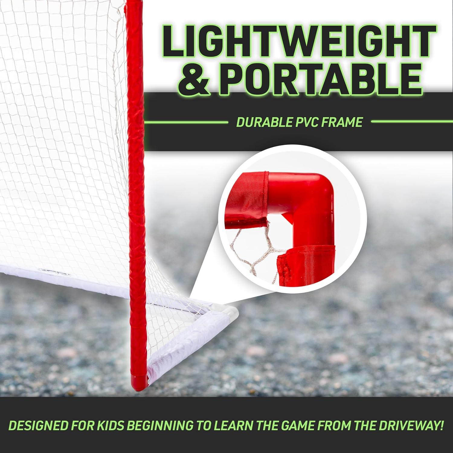 Portería de Hockey Callejero Franklin Sports NHL 117 cm PVC