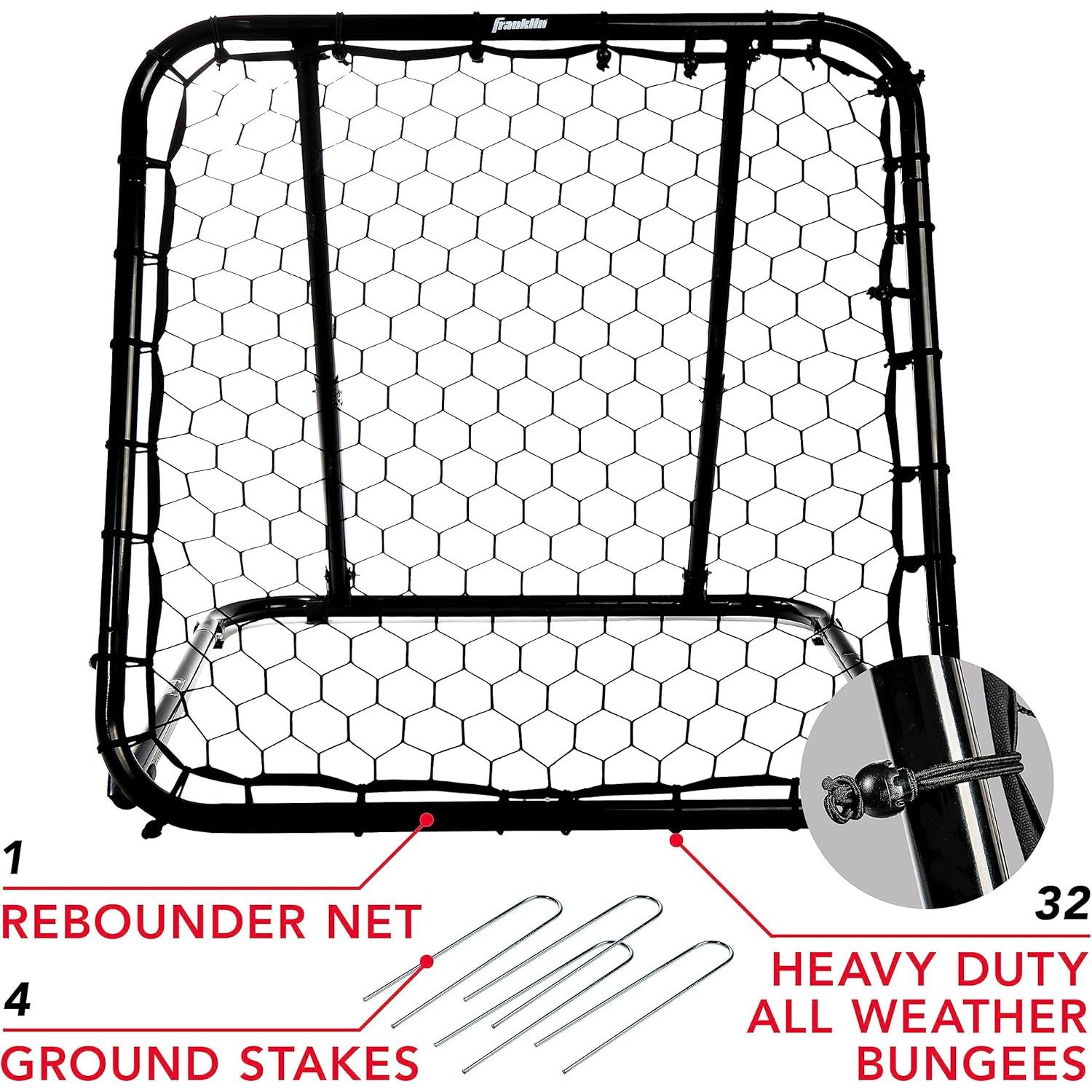 Red de Rebote Franklin Sports 0.91m para Baloncesto y Multi-Deporte