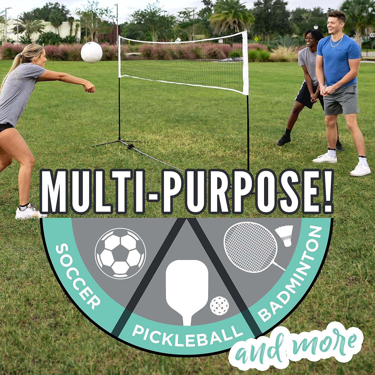 Red Ajustable Franklin Sports 3.05m para Voleibol y Tenis