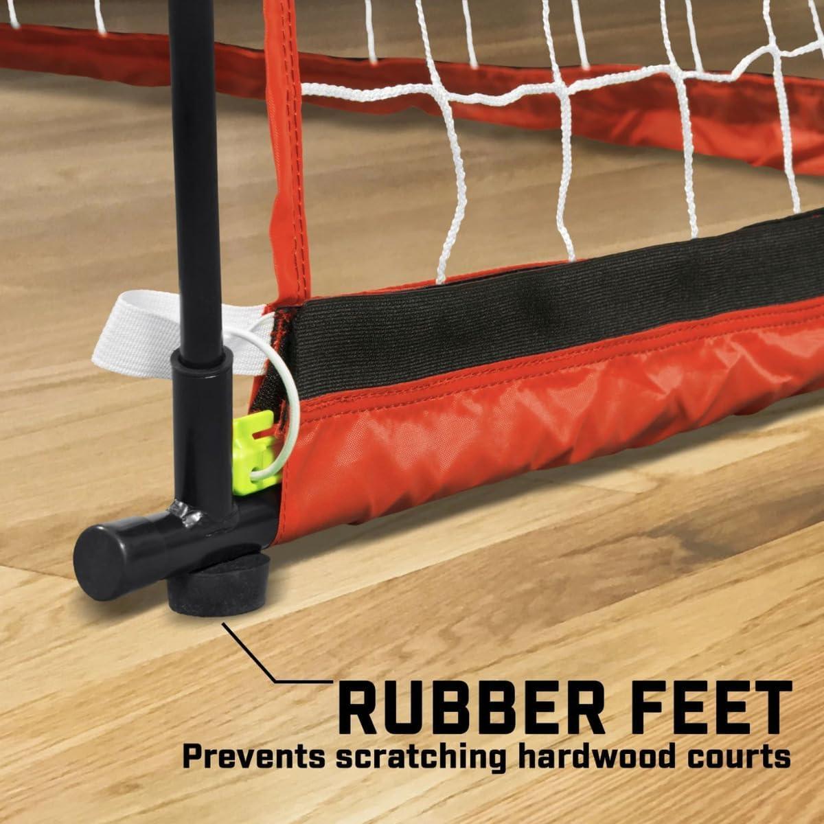 Meta de Futsal GoSports Elite 3x2m Plegable con Red y Bolsa