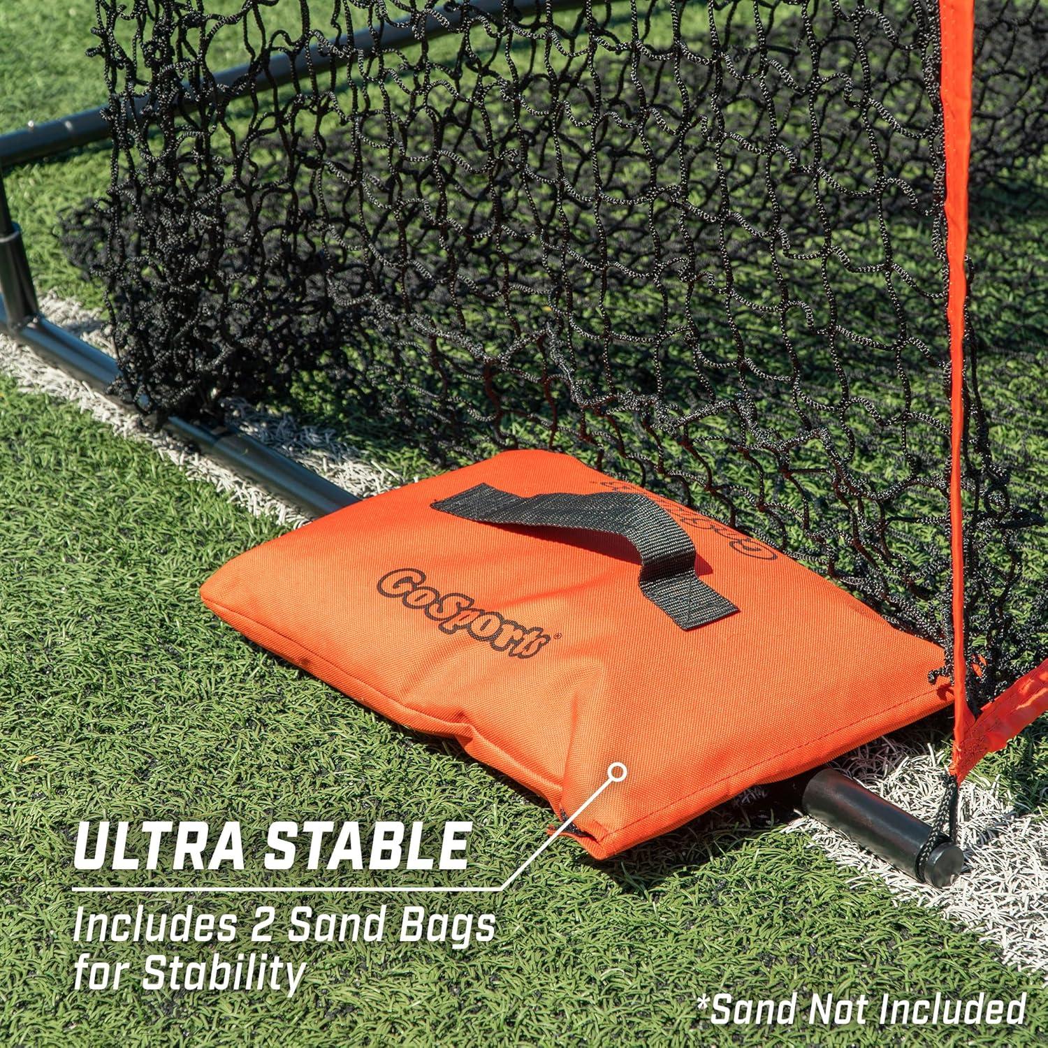 Red de Pateo de Fútbol GoSports 2.13m x 1.22m - Entrenamiento Portátil