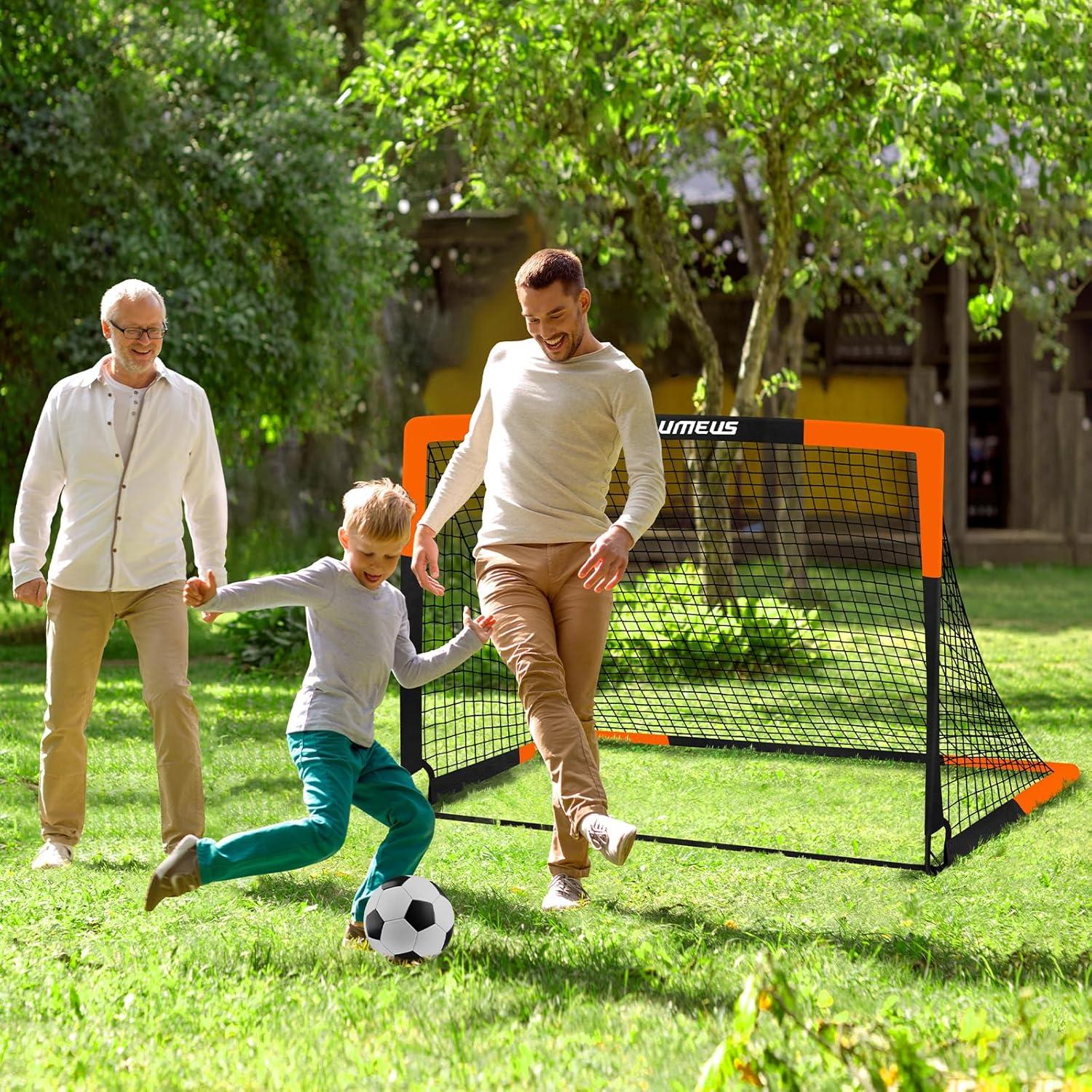 Porterías de Fútbol para Niños X-UMEUS Set de 2 1.22x0.91m