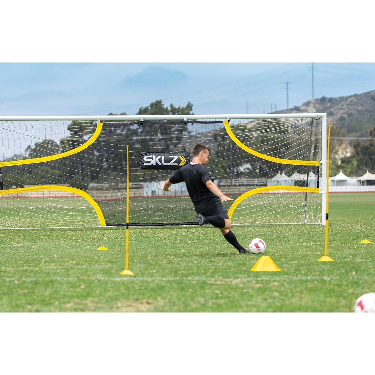 Objetivo de Entrenamiento de Fútbol SKLZ Goalshot 7.32m x 2.44m