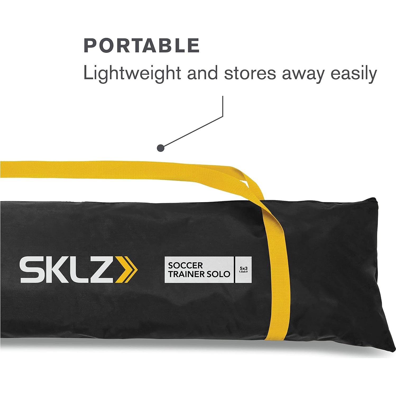 Entrenador de Fútbol SKLZ Solo con Bolsa de Transporte 1.52m x 0.91m