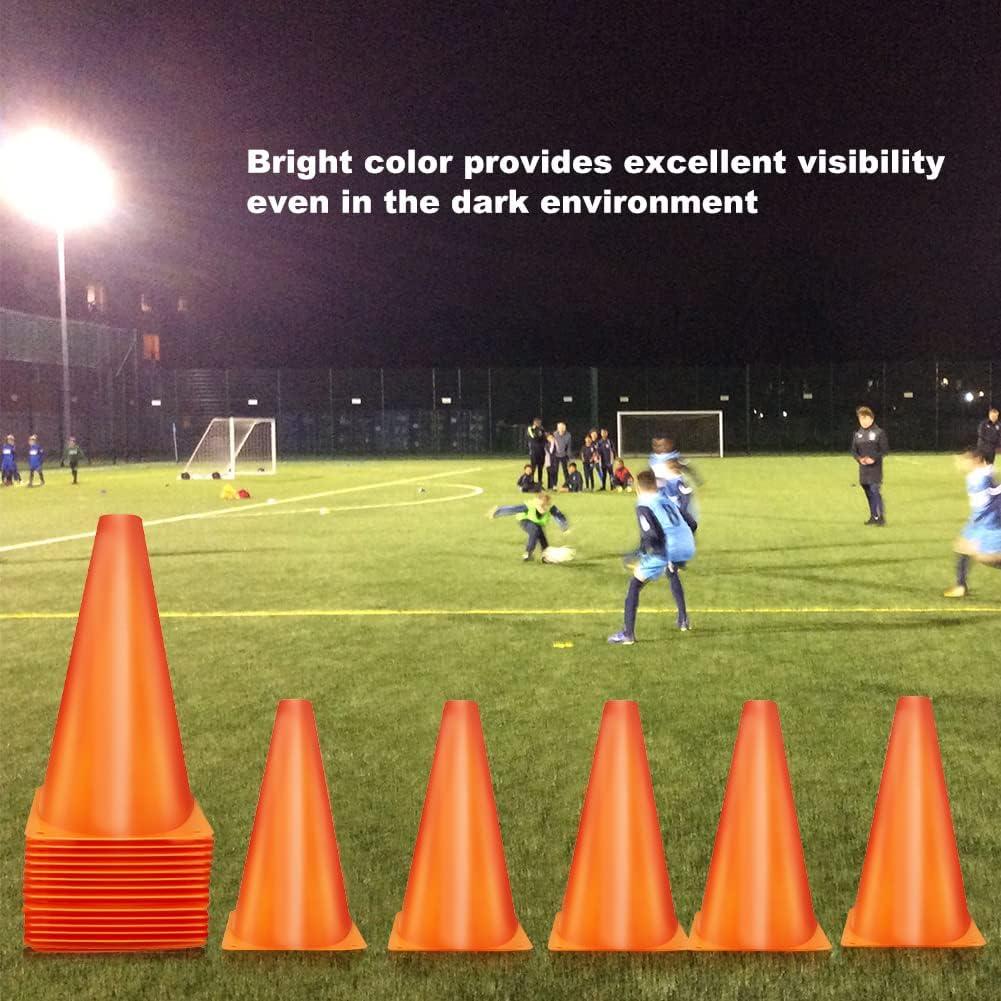 Conos Deportivos Naranjas MIVERYEA 23 cm - Paquete de 15 Unidades