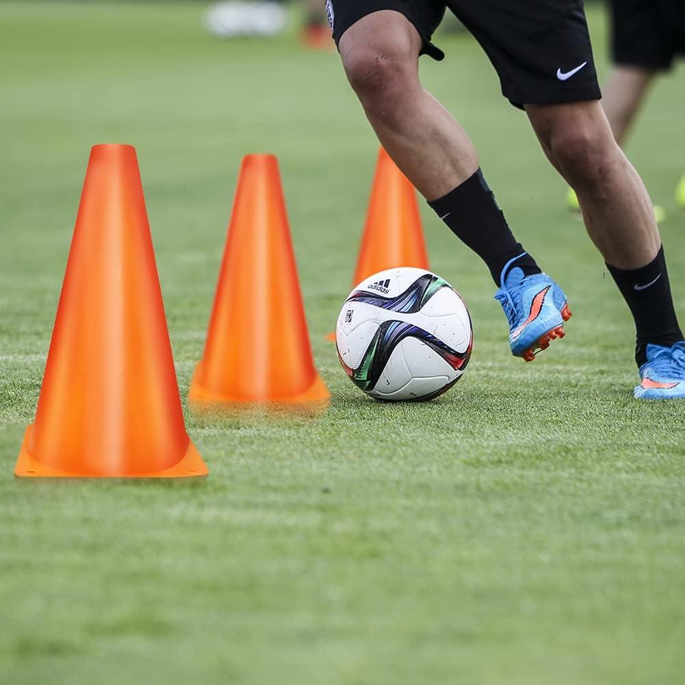 Conos Deportivos Naranjas MIVERYEA 23 cm - Paquete de 15 Unidades