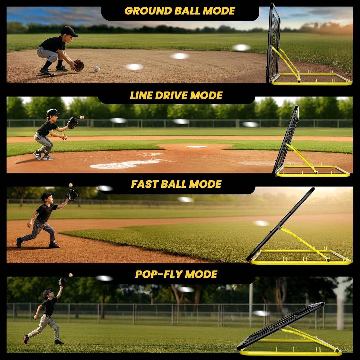 Rebotador de Béisbol Apex Sports 121.9x137.2 cm Multi-Deporte