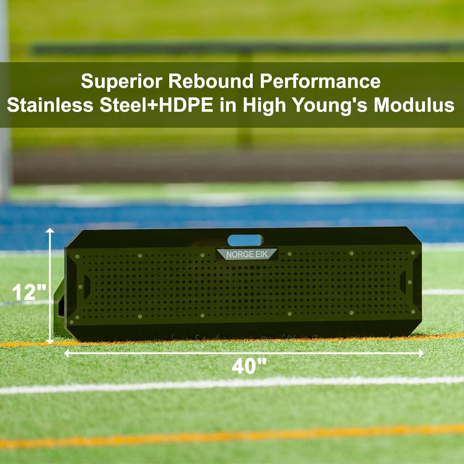 Rebotador de Fútbol Norge Eik SteelRebound - Acero Inoxidable, 9.98 kg