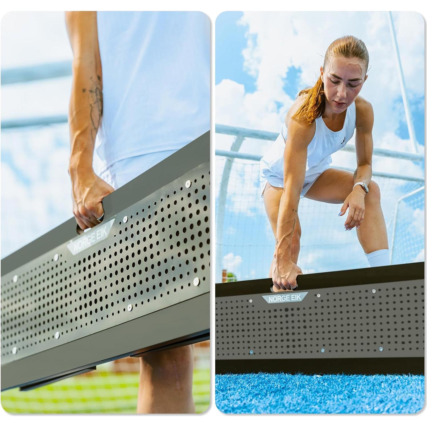 Rebotador de Fútbol Norge Eik SteelRebound - Acero Inoxidable, 9.98 kg