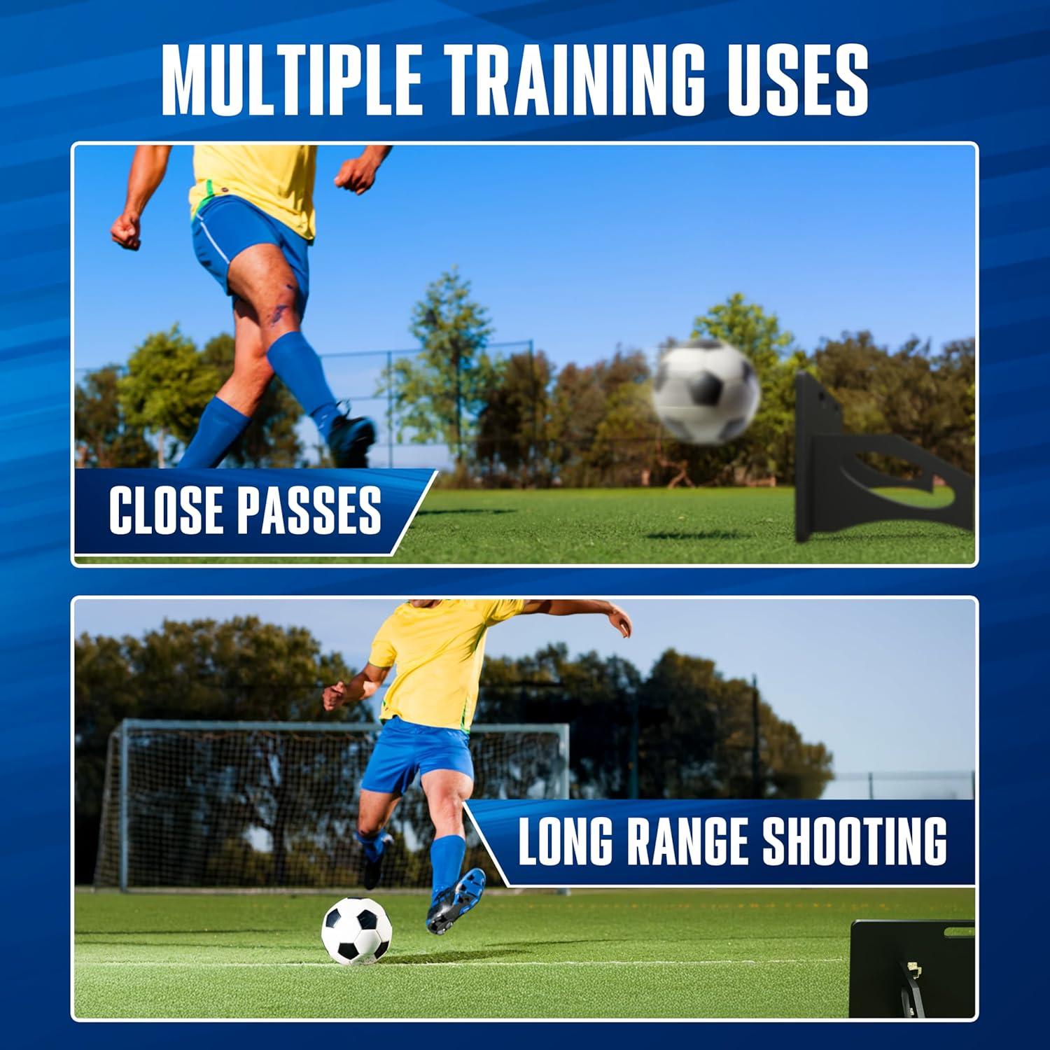 Tablero de Rebote de Fútbol Touchline XL 102x41cm Plegable