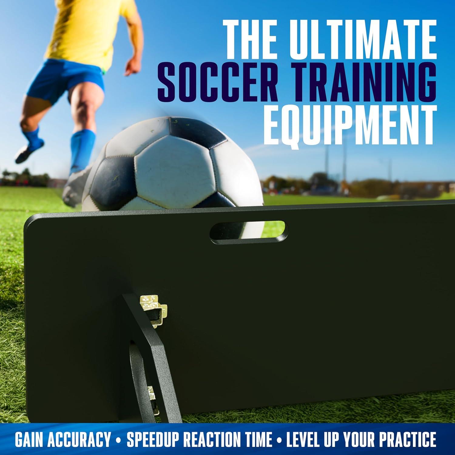 Tablero de Rebote de Fútbol Touchline XL 102x41cm Plegable