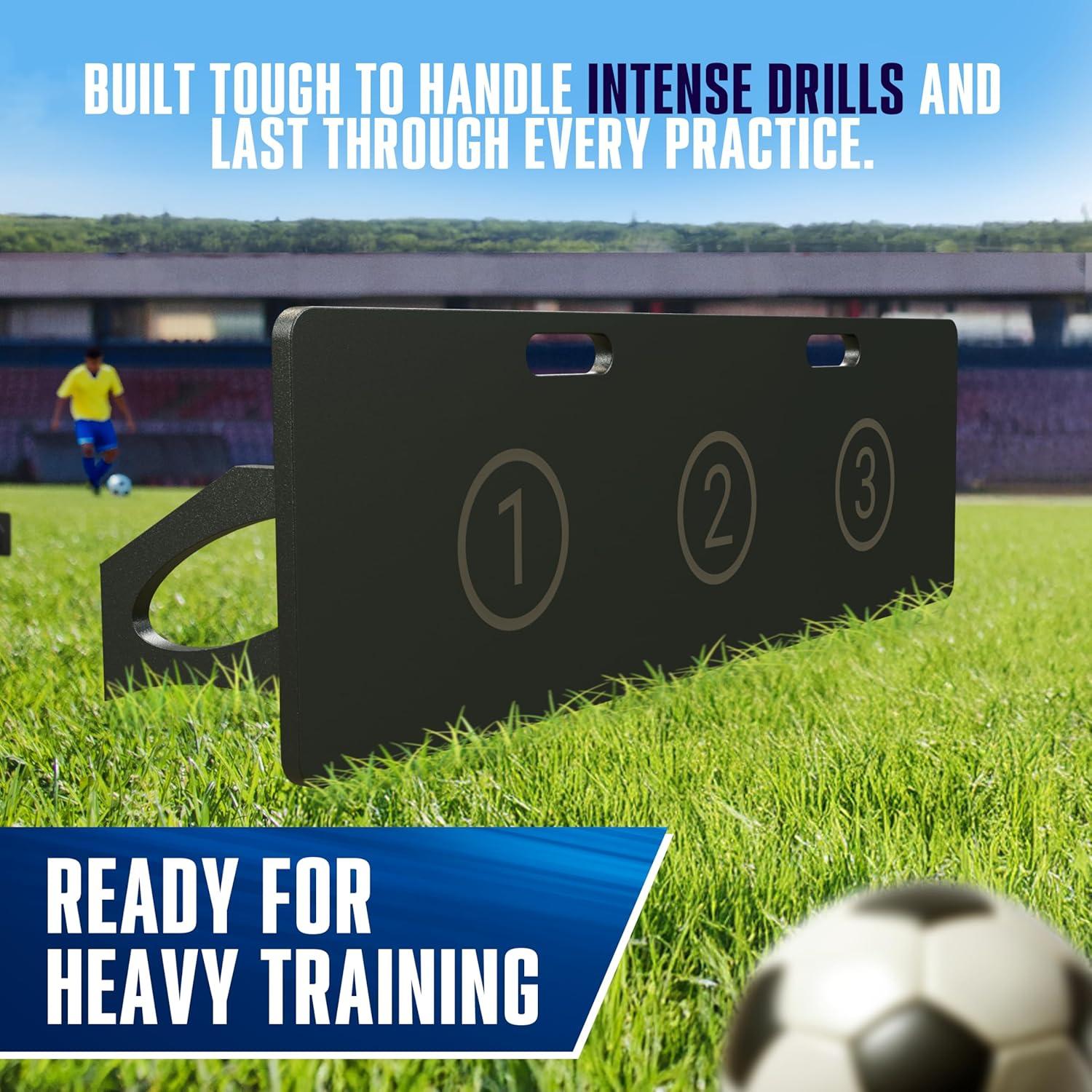 Tablero de Rebote de Fútbol Touchline XL 102x41cm Plegable