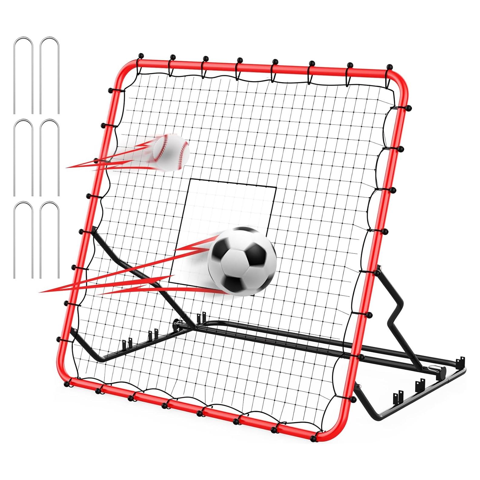 Rebotador de Fútbol y Béisbol POWSAWER 1.22x1.37m Ajustable