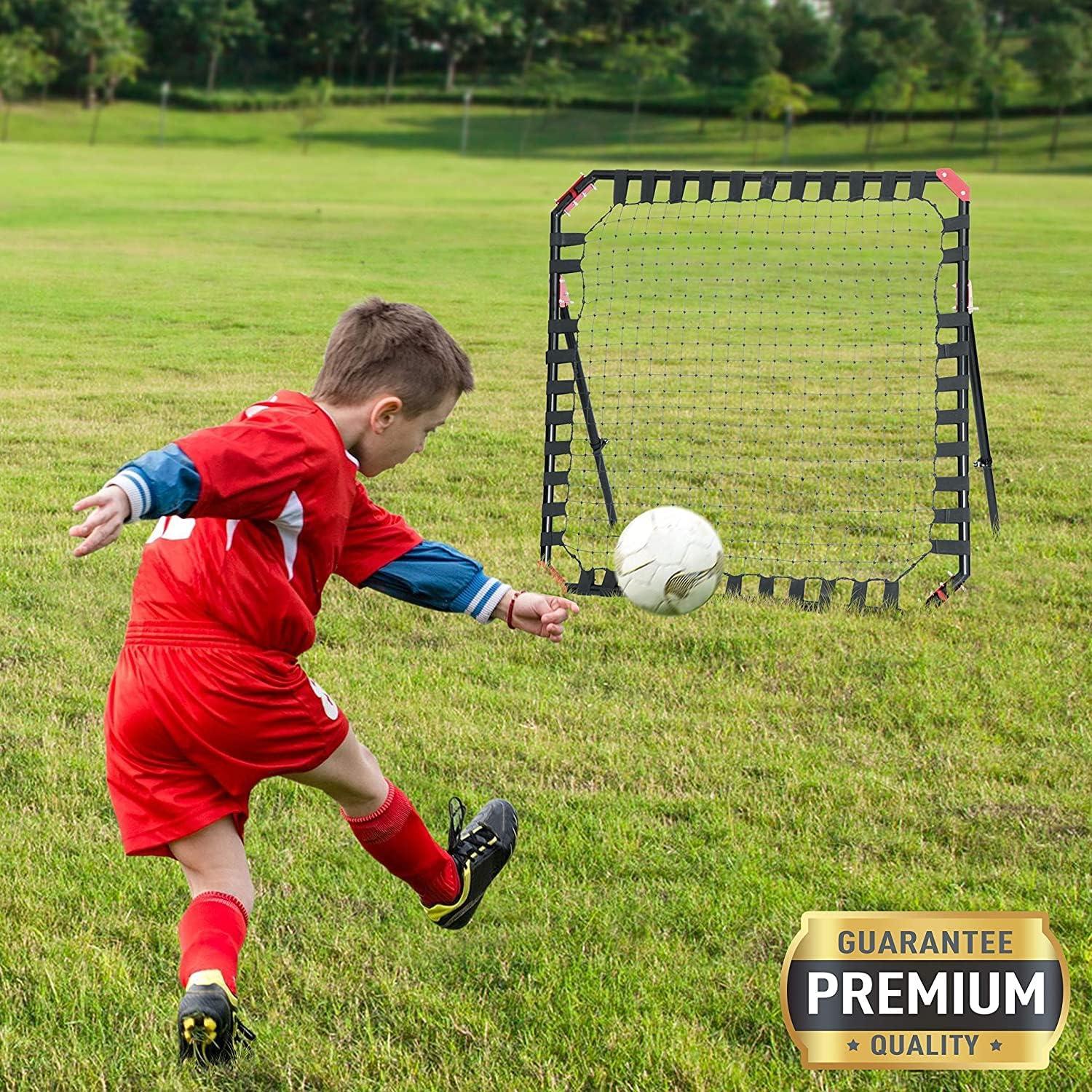 Rebotador de Fútbol NET PLAYZ 1.22m x 1.22m Ajustable