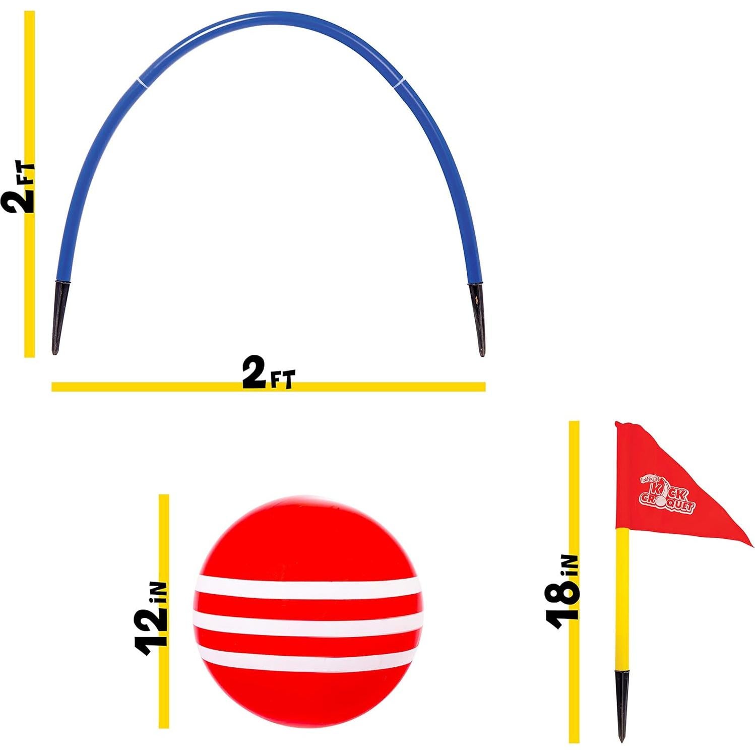 Juego de Croquet Kick Franklin Sports - Fútbol y Croquet