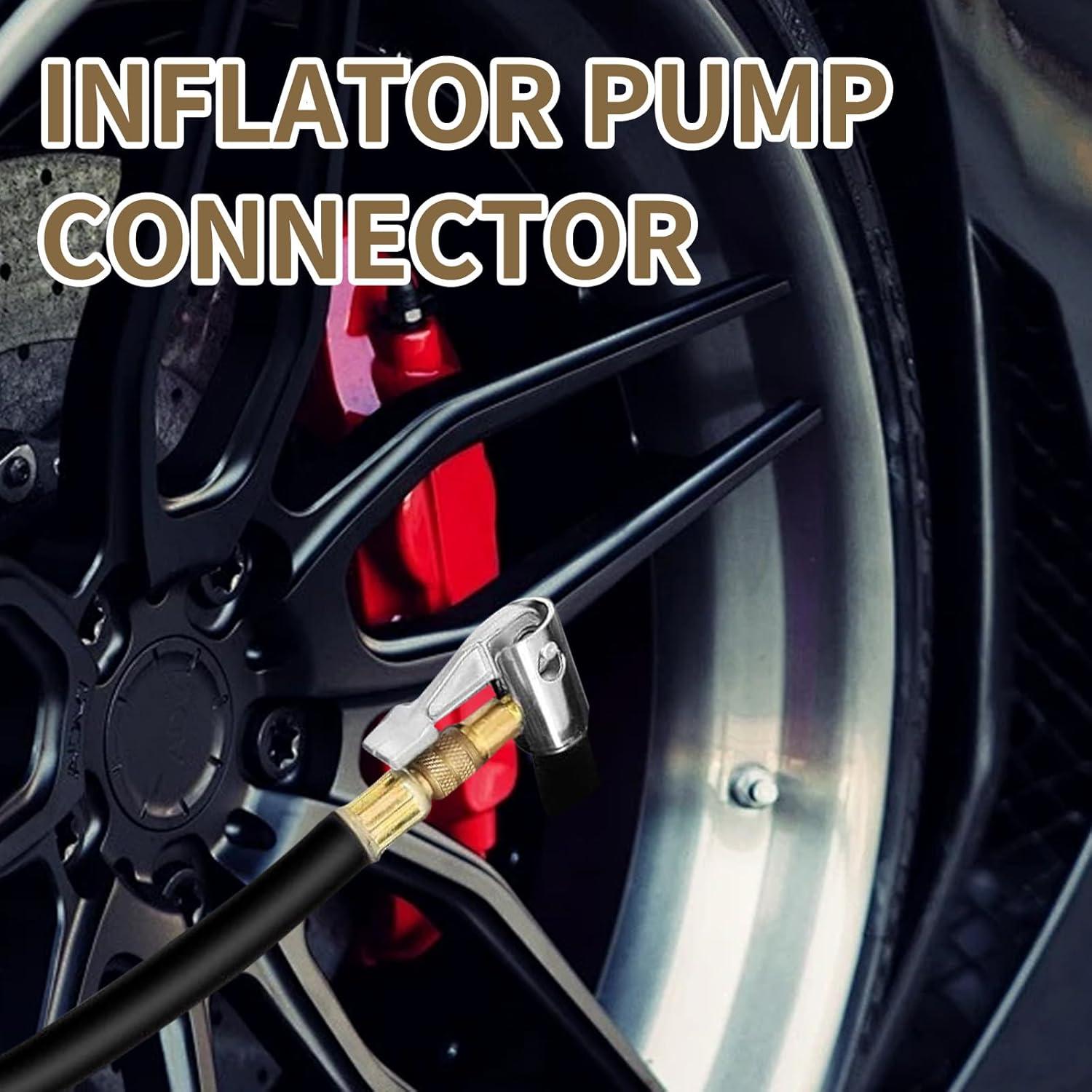 Adaptador de Manguera Inflador Neumáticos Wmavale 90° Metal