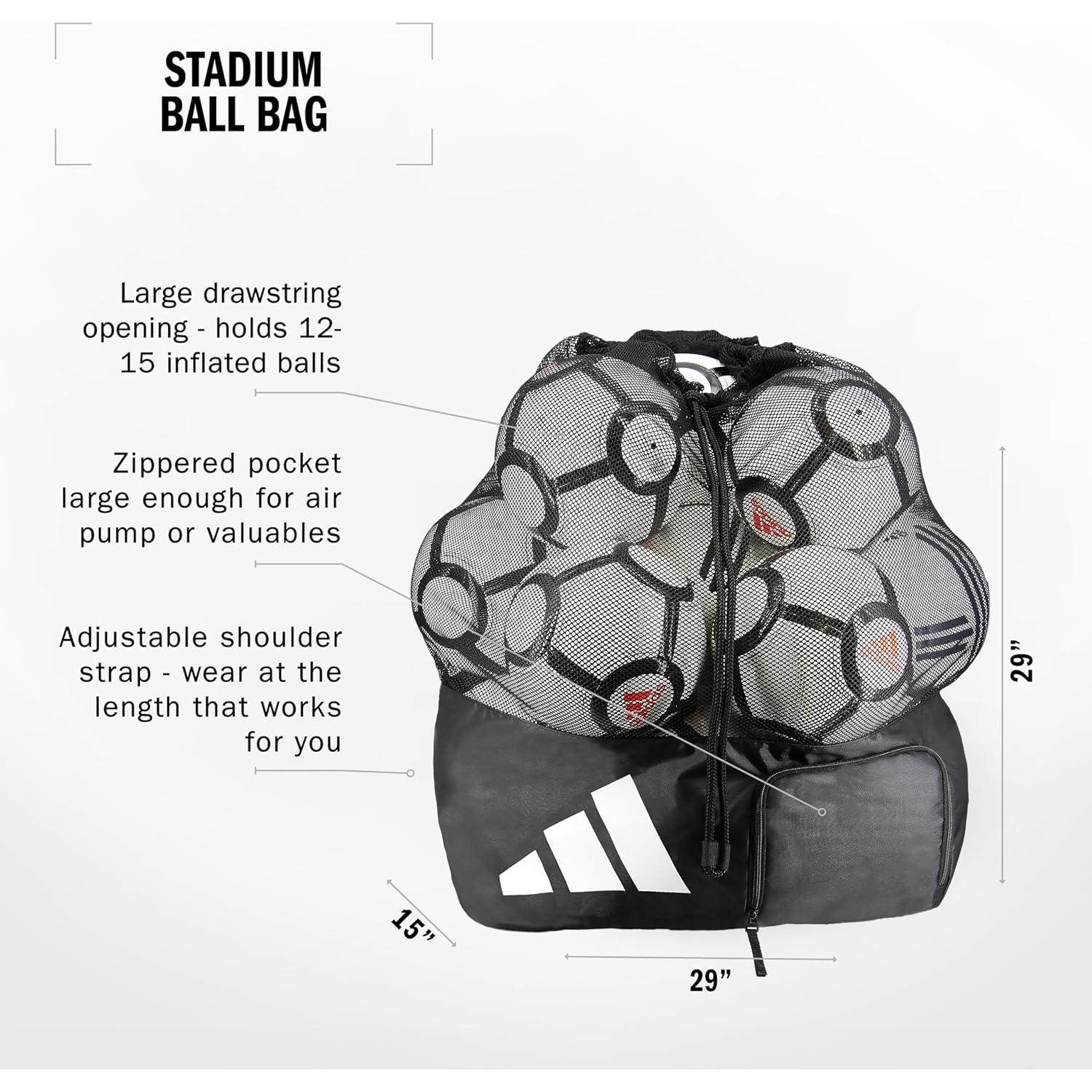 Bolsa de Fútbol Adidas Stadium Mesh para 15 Balones