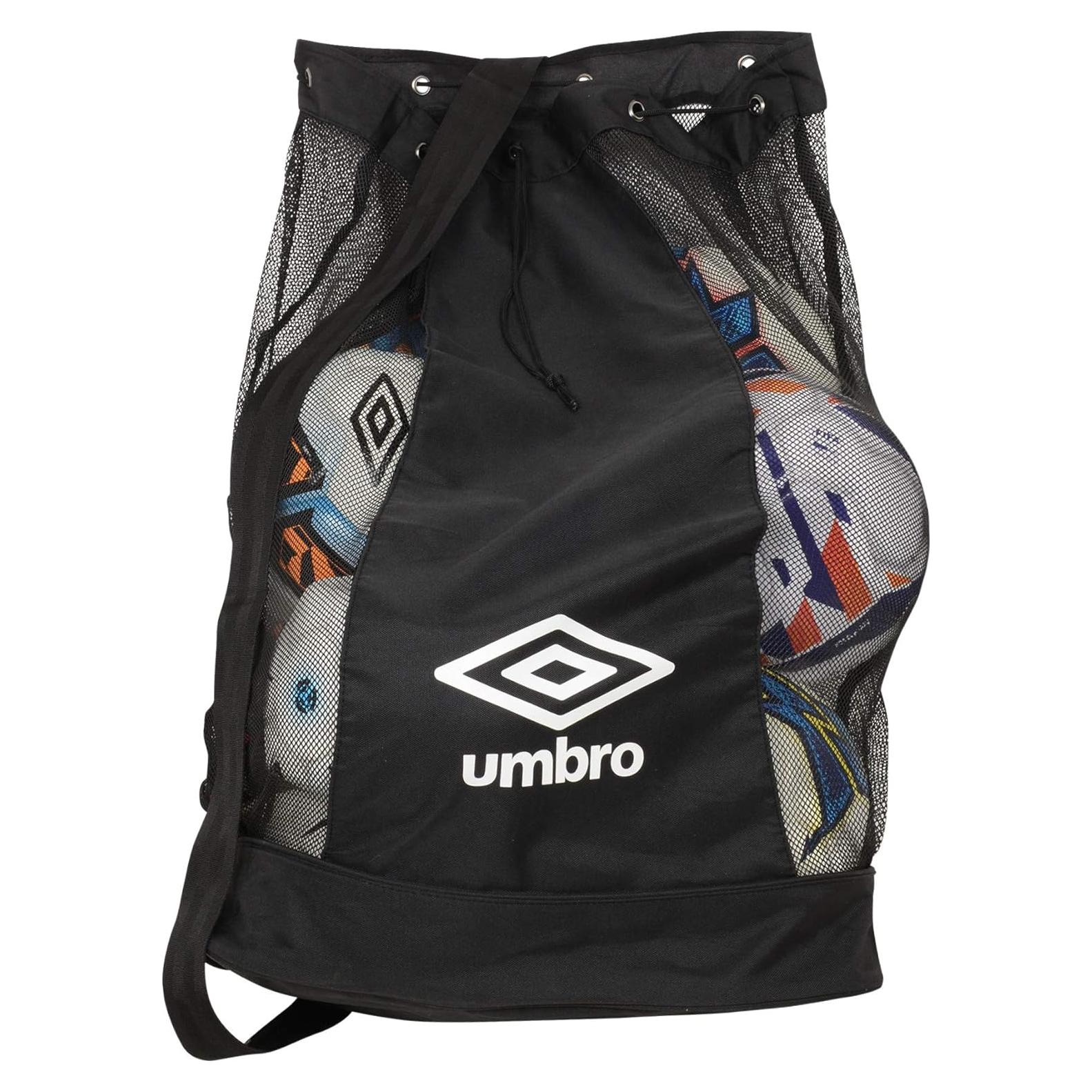 Mochila Umbro Ballsack Negra 24L Poliester Unisex