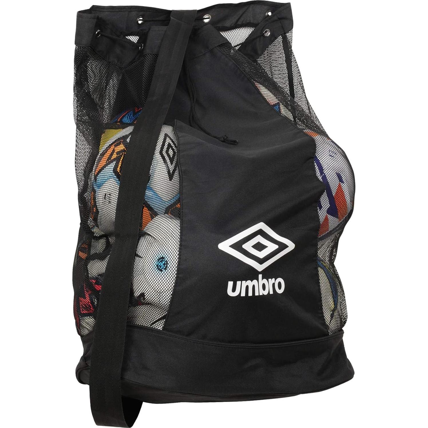 Mochila Umbro Ballsack Negra 24L Poliester Unisex