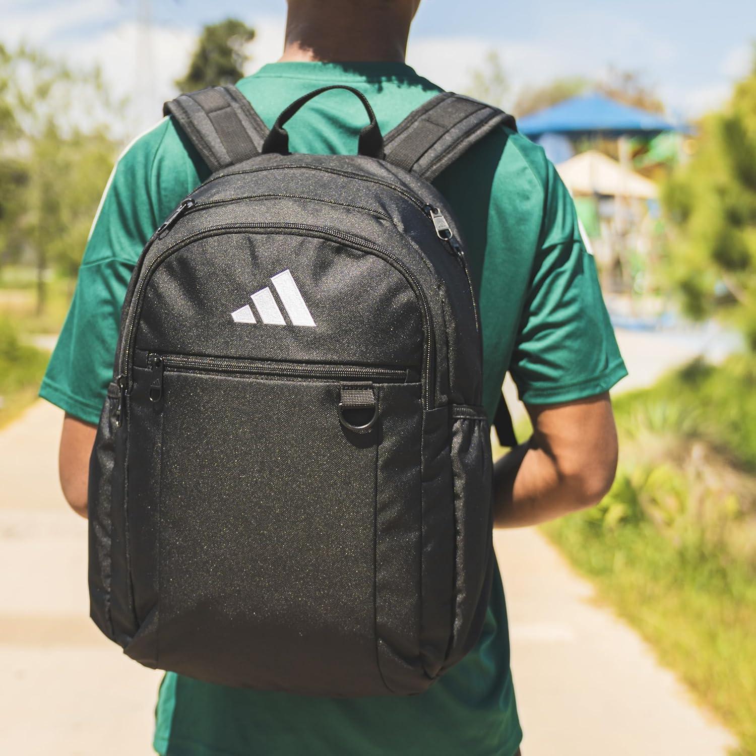 Mochila deportiva Adidas Striker Team unisex 36L negra