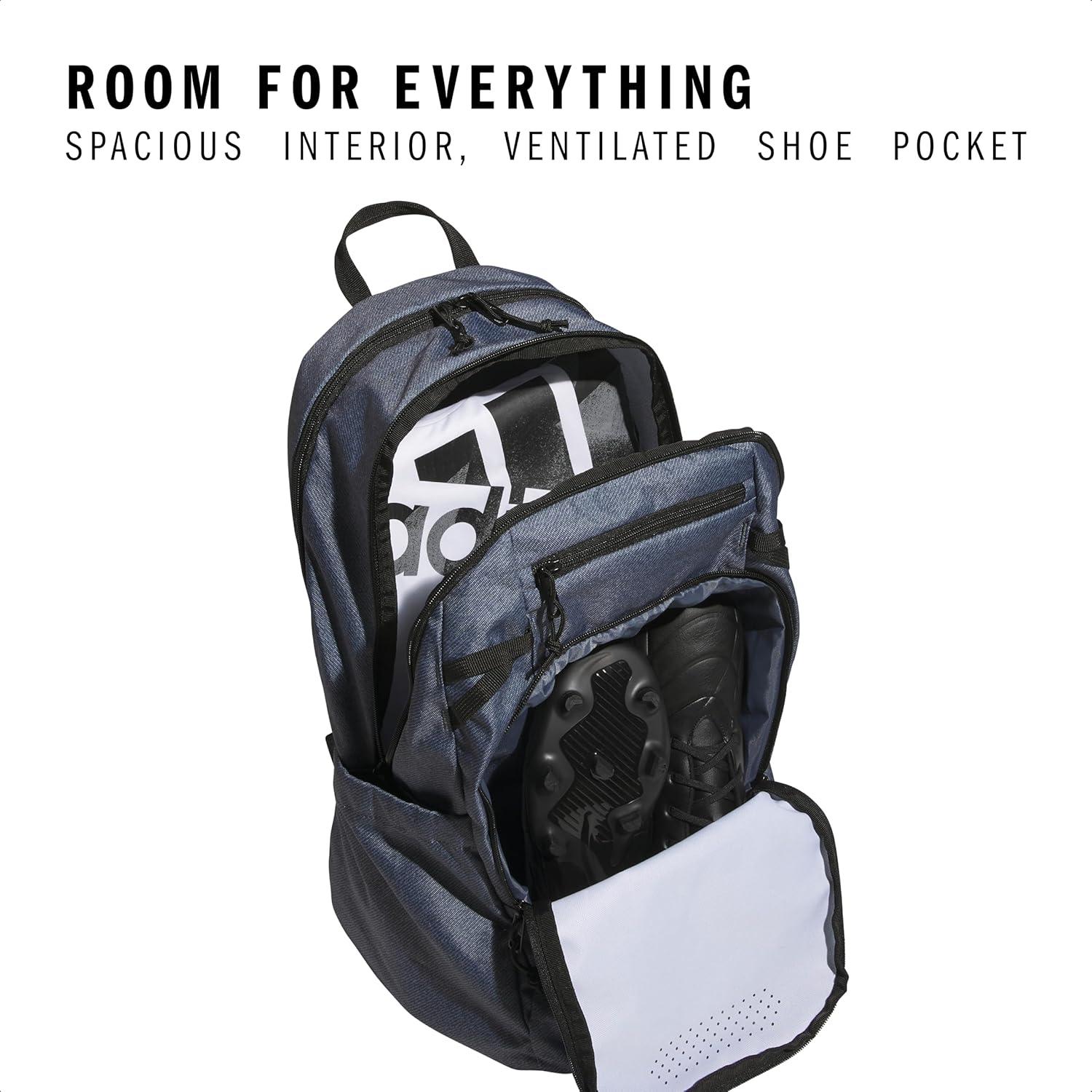 Mochila deportiva Adidas Defender 5 Team 33L gris unisex