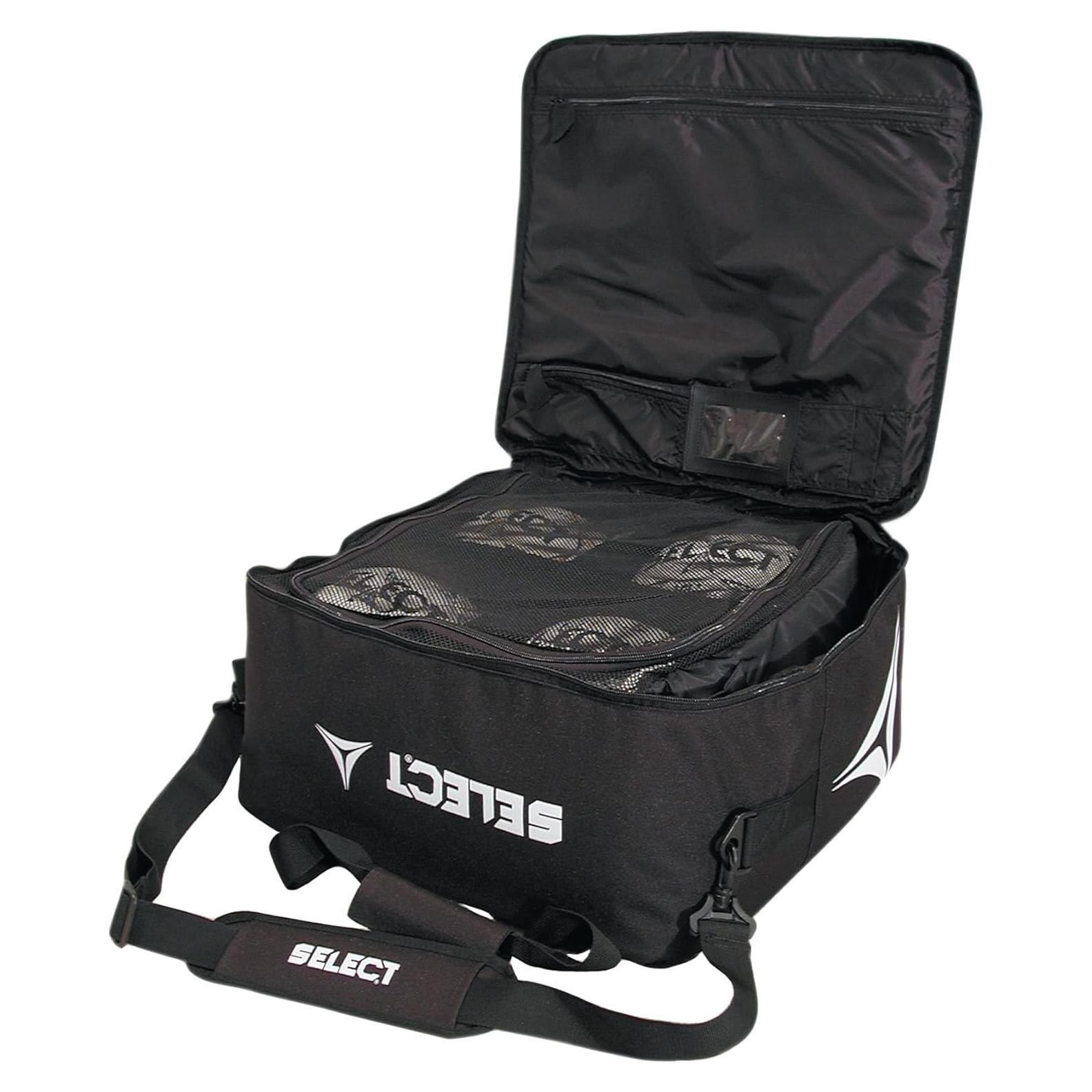 Bolsa de Pelota de Día de Partido Select 15.14L Negra