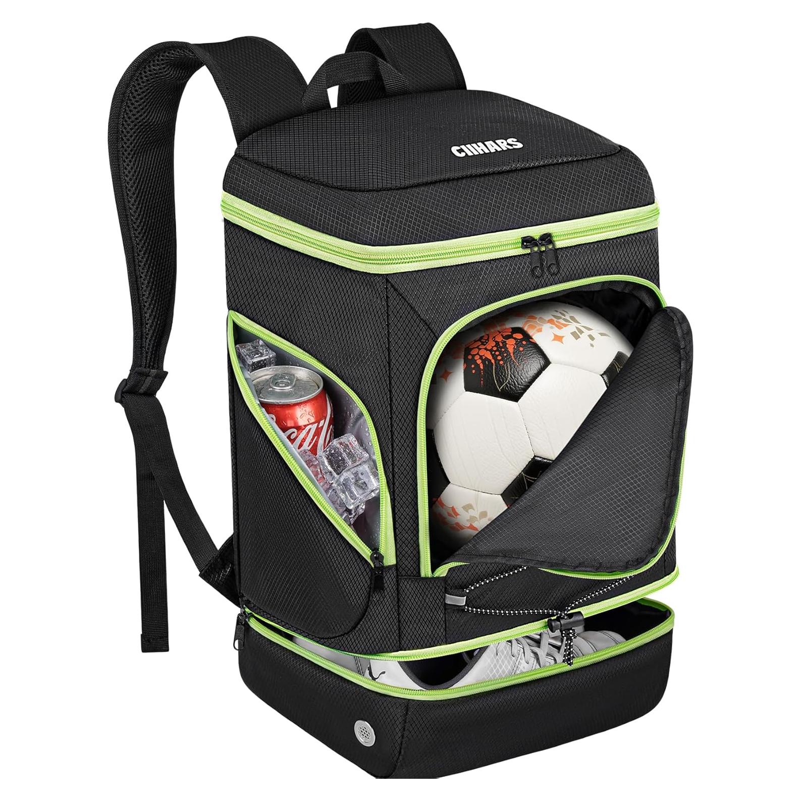 Mochila de Fútbol Ciihars 2025 Resistente al Agua 28L