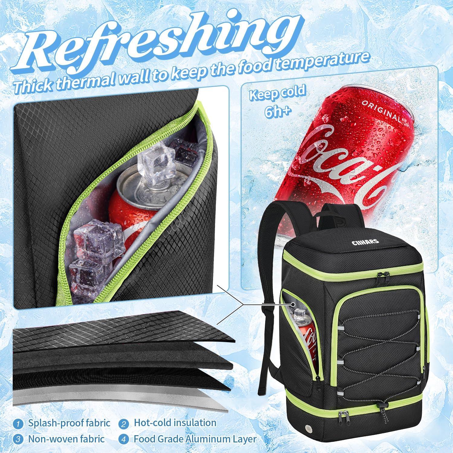 Mochila de Fútbol Ciihars 2025 Resistente al Agua 28L