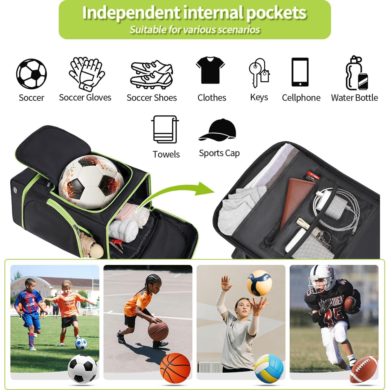 Mochila de Fútbol Ciihars 2025 Resistente al Agua 28L