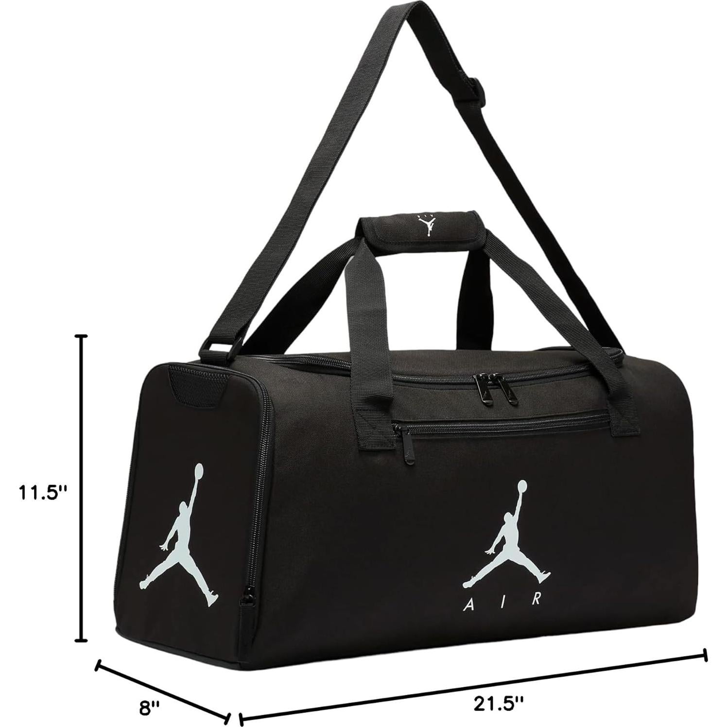 Bolsa de Deporte Pequeña Nike Air Jordan 55L Negra