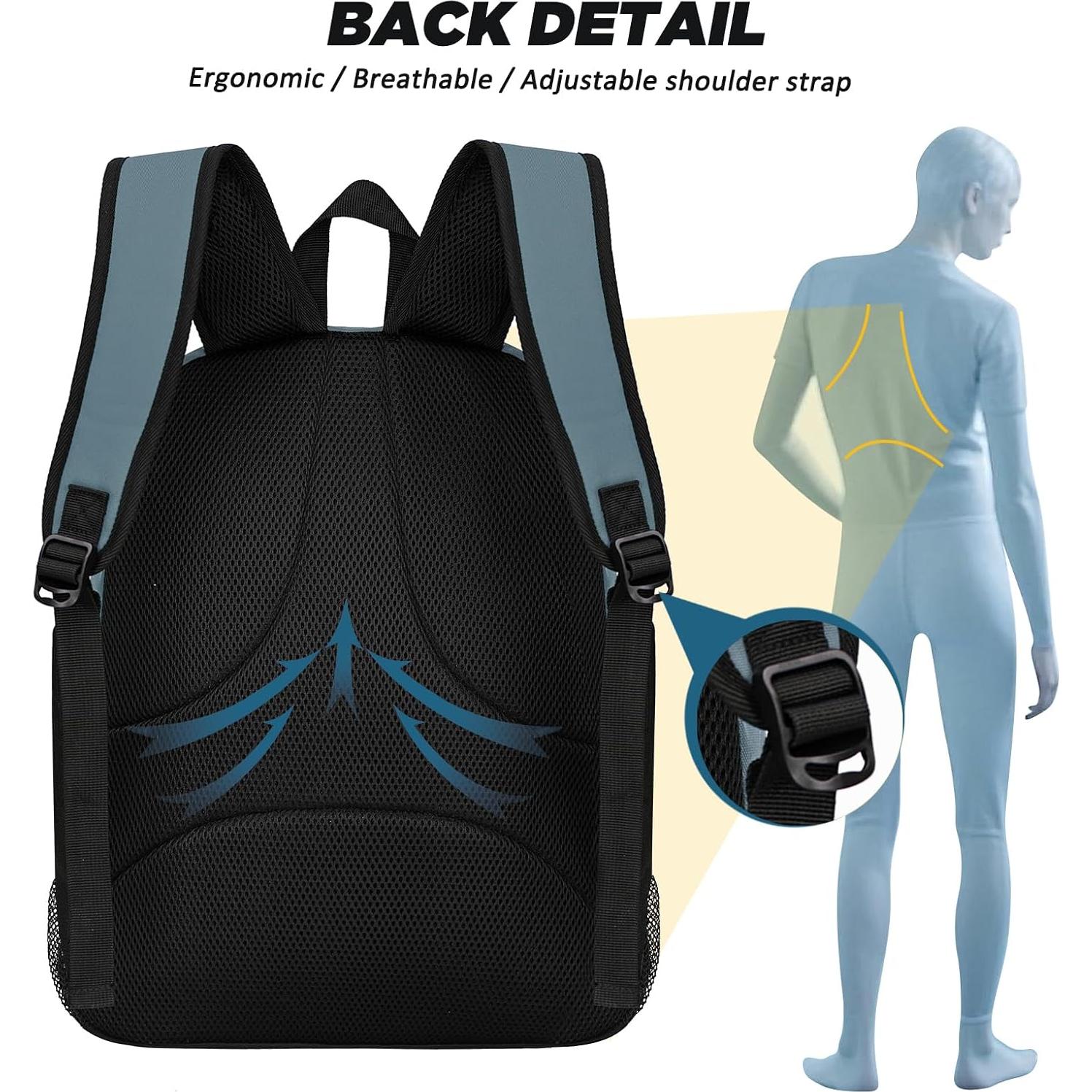 Mochila Deportiva Goloni para Fútbol y Baloncesto 30L Azul