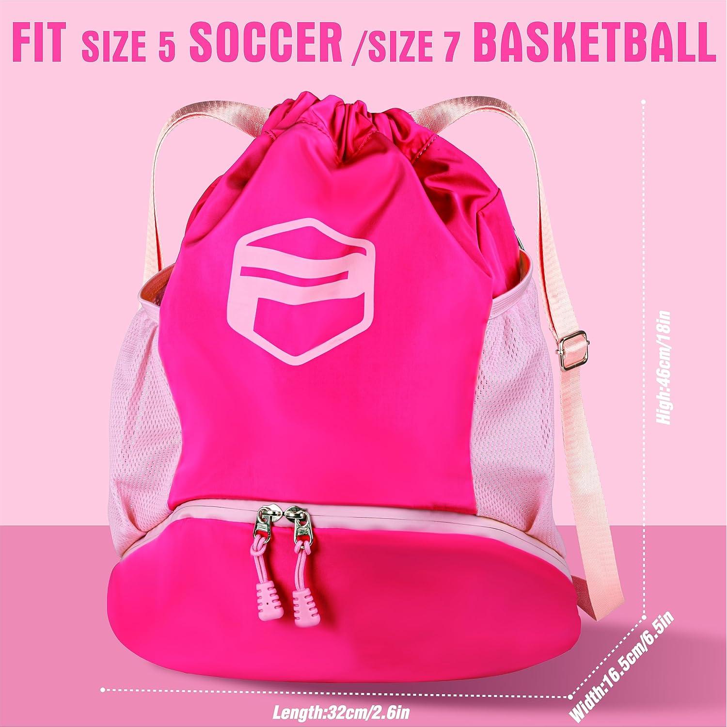 Mochila Deportiva PP PICADOR para Fútbol y Baloncesto Rosa
