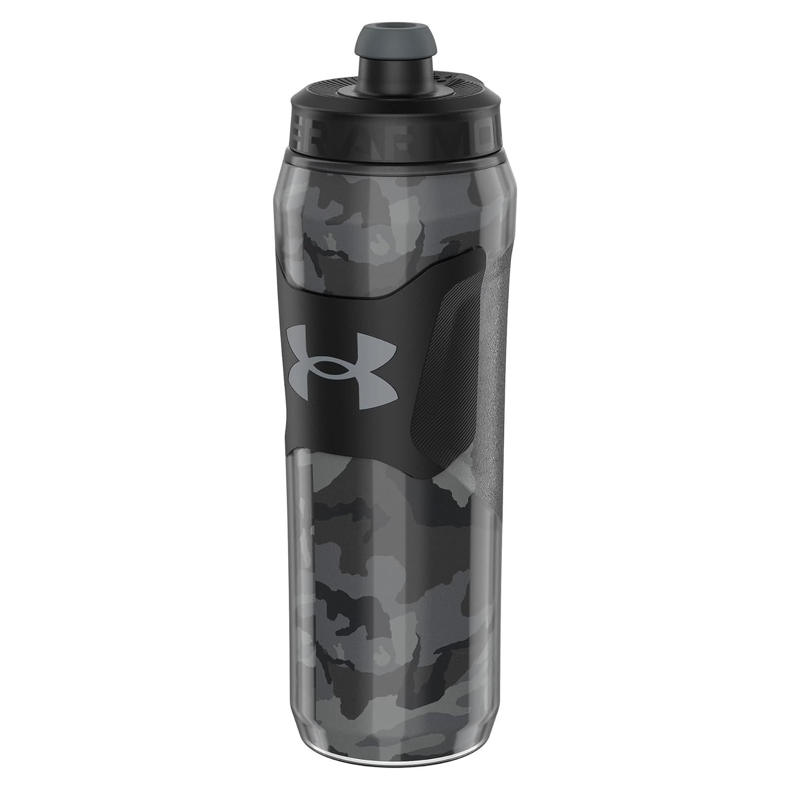 Botella Deportiva Under Armour UA 28oz Camuflaje Acero Negro