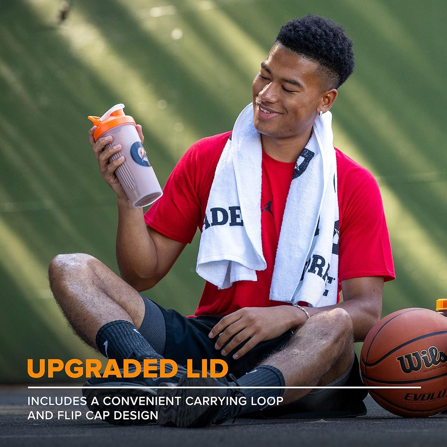 Botella Mezcladora Gatorade 0.79L para Gimnasio - Plástico